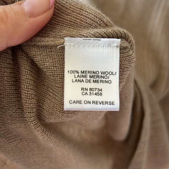 VINTAGE MAX AZRIA 100% KNIT MERINO WOOL SLIP MIDI DRESS - NEVER WORN - Picture 7 of 8